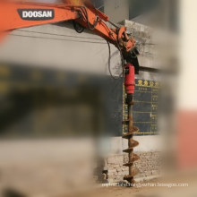 Mini Excavator Attachment Auger Drilling Machine